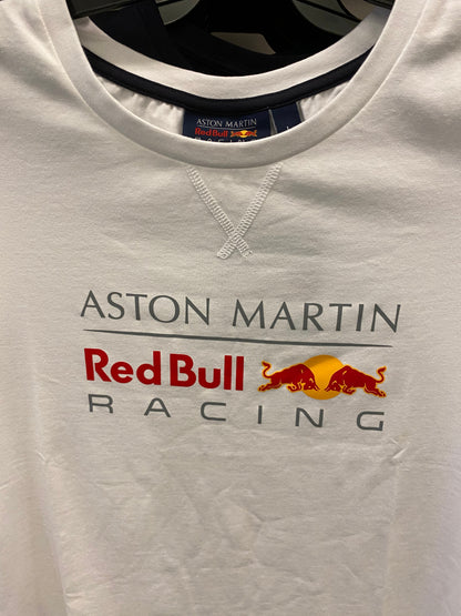 Red Bull Racing Womens Logo T-Shirt 2018 White - Fanwear