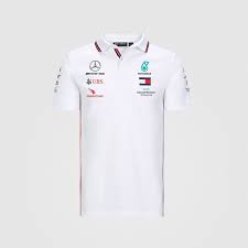 Mercedes-AMG Petronas Motorsport Men's Polo 2020 White-RP Teamwear