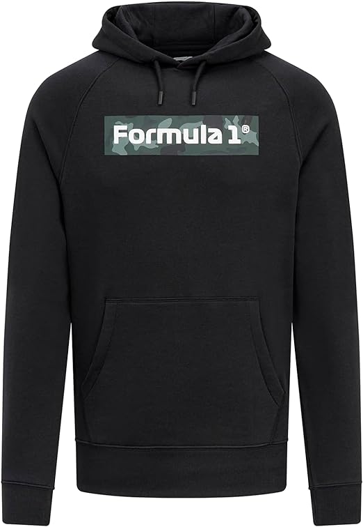 F1 Camo Hoodie Black 2023-Fanwear
