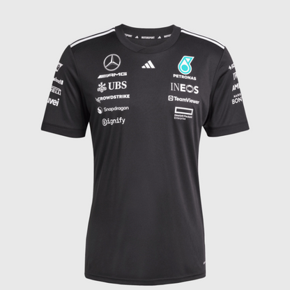 Mercedes Women's Team Driver Jersey Black 2025-RP Teamwear