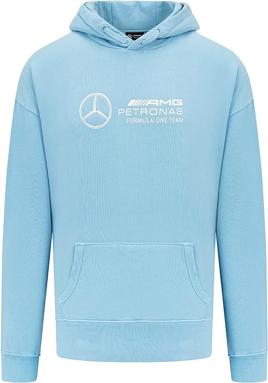 Mercedes-AMG Petronas Formula 1 Team Retro Hoodie Blue 2023-Fanwear