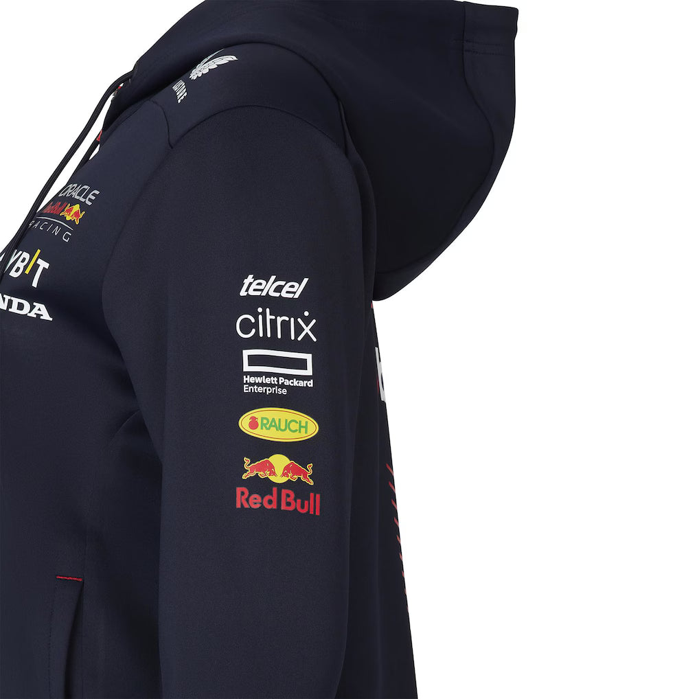 Red Bull Racing Women's Full Zip Hoodie Night Sky 2023-RP Teamwear