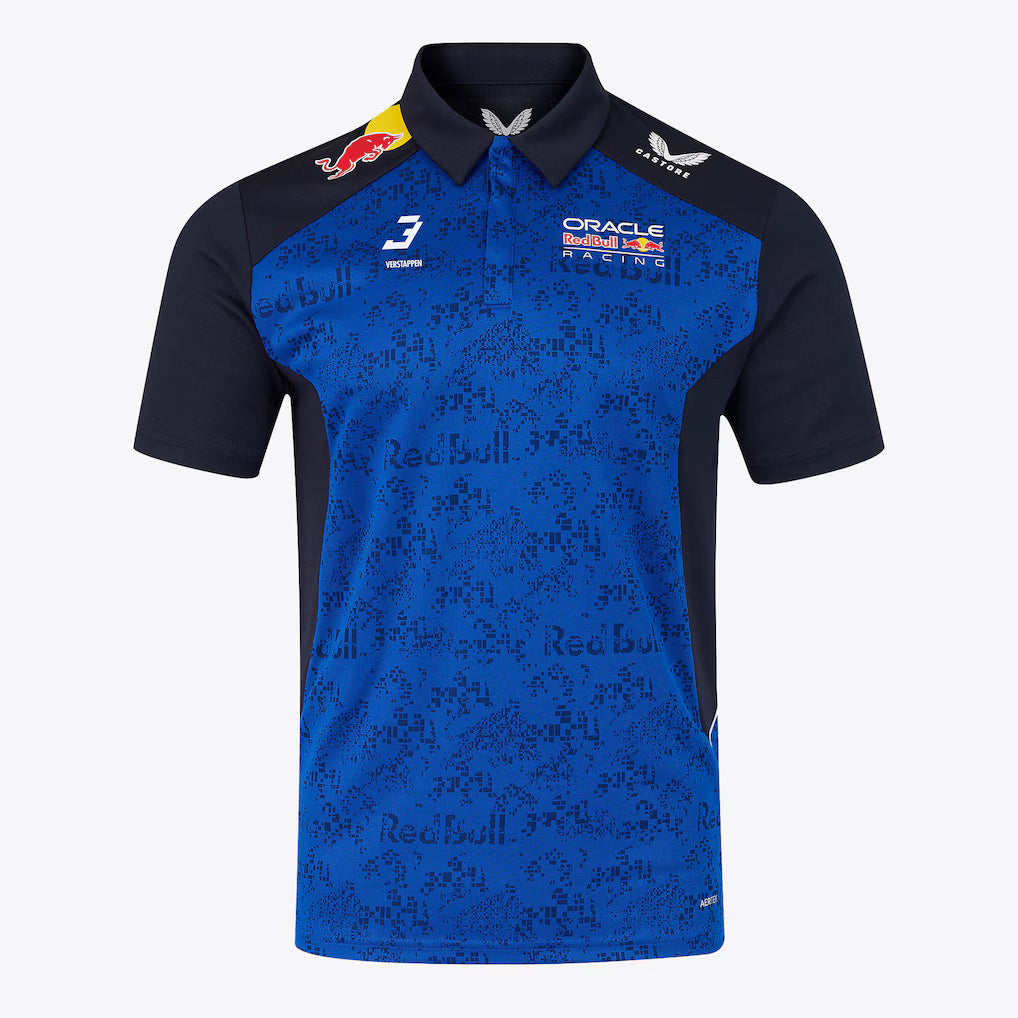 Red Bull Racing Men's Polo Shirt Max Verstappen Night Sky 2026 - RP Teamwear