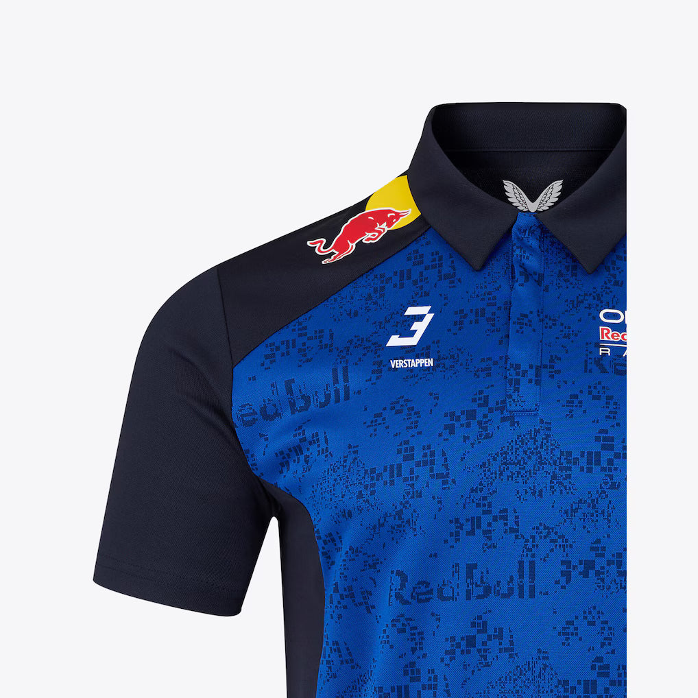 Red Bull Racing Men's Polo Shirt Max Verstappen Night Sky 2026 - RP Teamwear