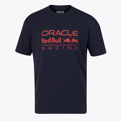 Red Bull Racing Oracle Logo Relaxed Fit T-Shirt 2026 Night Sky - Fanwear