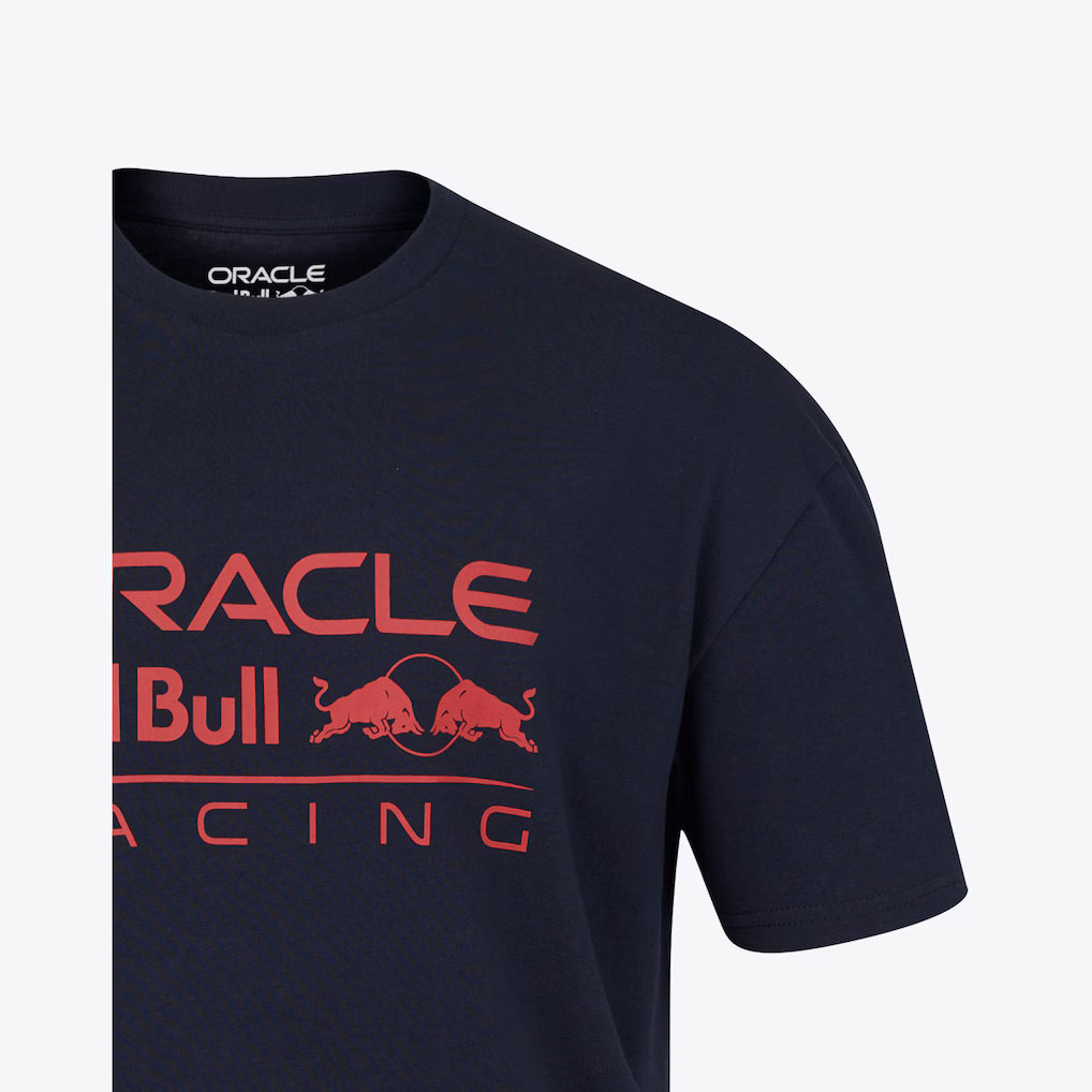Red Bull Racing Oracle Logo Relaxed Fit T-Shirt 2026 Night Sky - Fanwear
