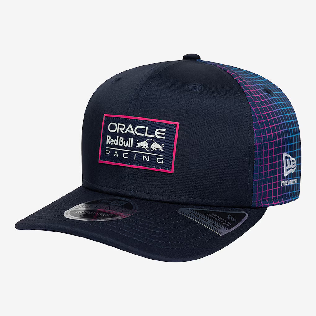 Red Bull Racing Special Edition Miami 9Seventy Cap Striped Navy 2026 - RP Teamwear