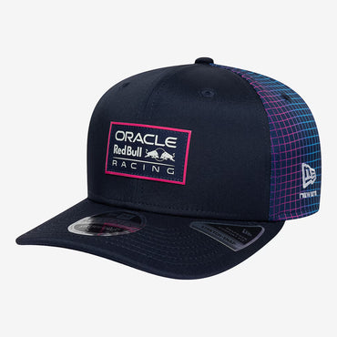 Red Bull Racing Special Edition Miami 9Seventy Cap Striped Navy 2026 - RP Teamwear