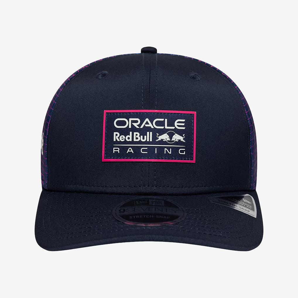 Red Bull Racing Special Edition Miami 9Seventy Cap Striped Navy 2026 - RP Teamwear