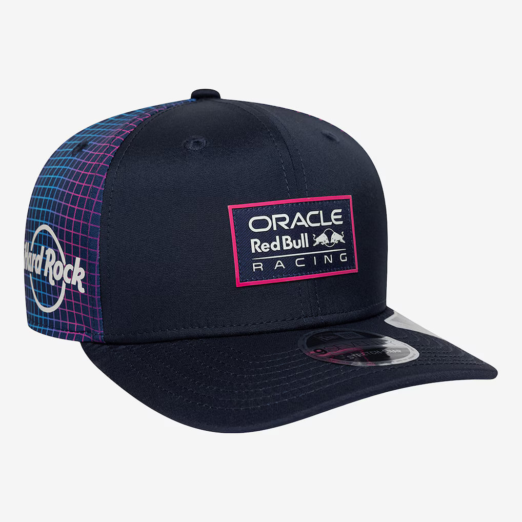 Red Bull Racing Special Edition Miami 9Seventy Cap Striped Navy 2026 - RP Teamwear
