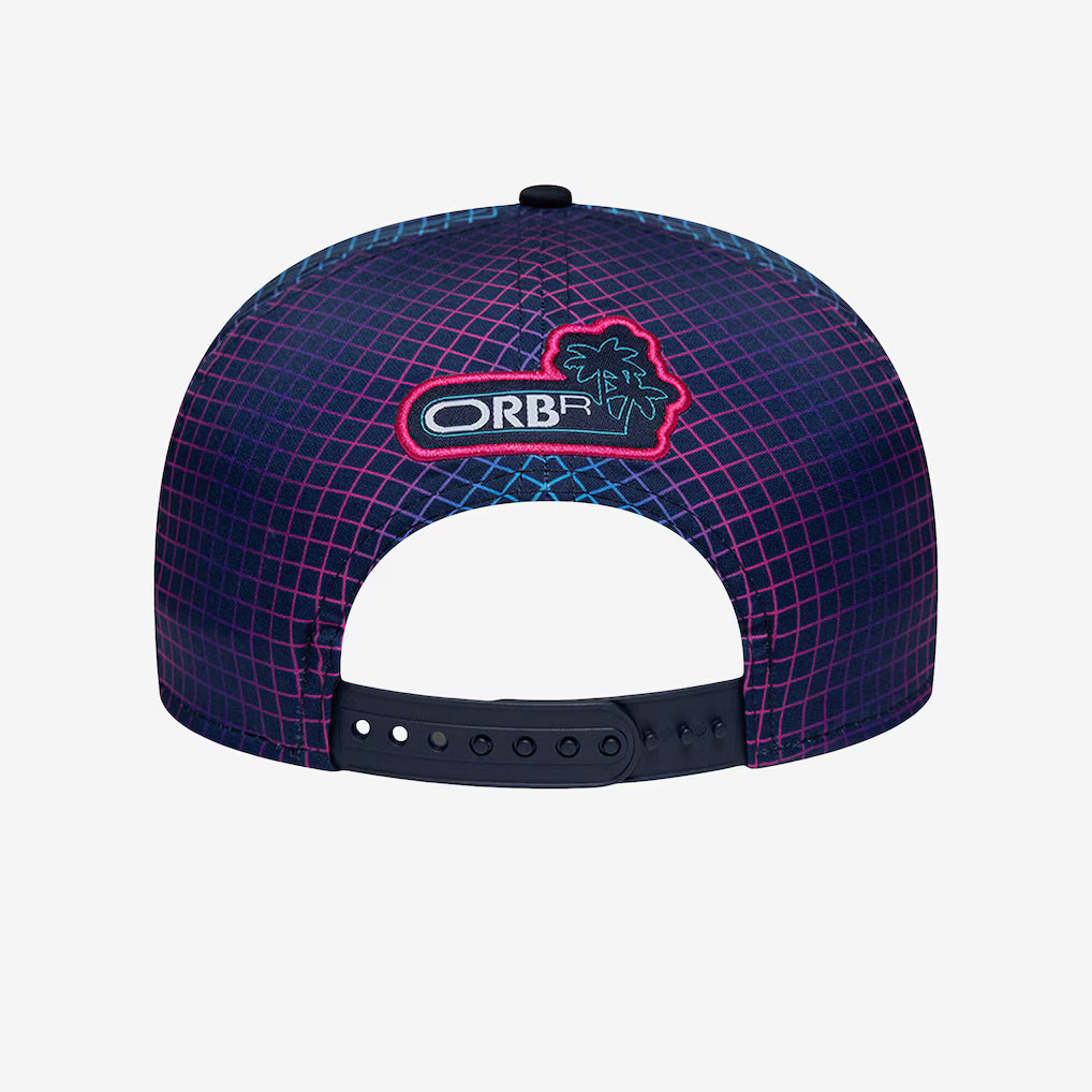 Red Bull Racing Special Edition Miami 9Seventy Cap Striped Navy 2026 - RP Teamwear