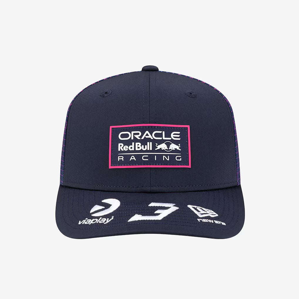 Red Bull Racing Special Edition Max Verstappen Miami 9Seventy Cap Striped Navy 2026 - RP Teamwear