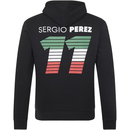 Sergio Perez Hoodie Black 2019-Fanwear