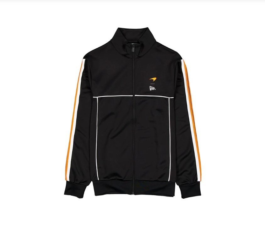 Mclaren Men's Poly Track Jacket Black 2025-Fanwear