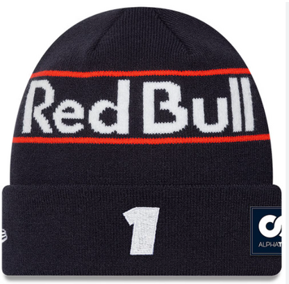 Red Bull Racing Max Verstappen Cuff Knitted Night Sky Beanie 2025-RP Teamwear