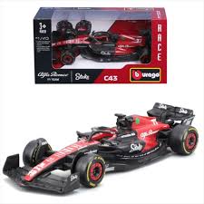1:43 Scale Model | Alfa Romeo F1 C43 #77 Valtteri Bottas