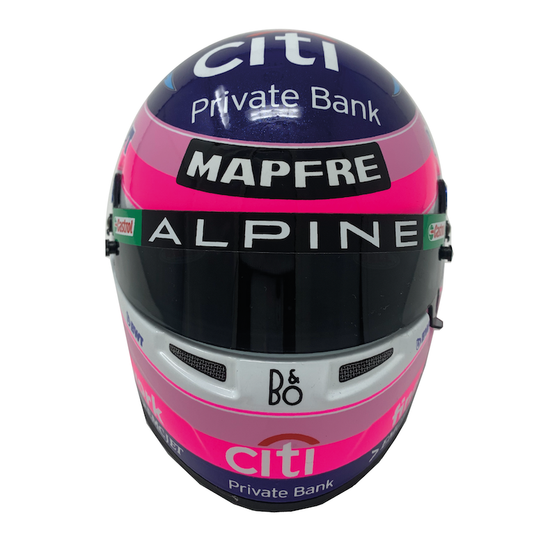 Fernando Alonso Scale Helmet Mini Line 2022