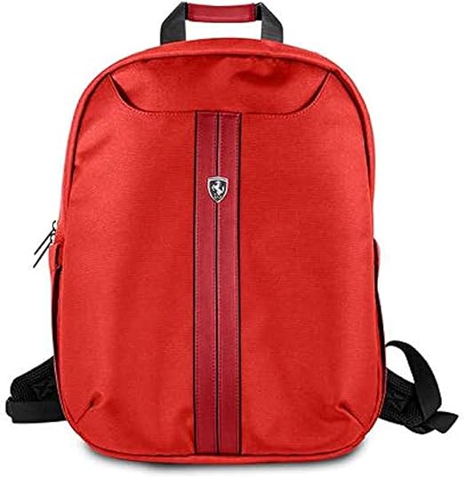 Scuderia Ferrari Urban 15" Slim Off Track Red Logo Backpack