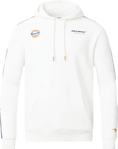 Mclaren Men's Gulf Oh Hoodie White 2022-Fanwear