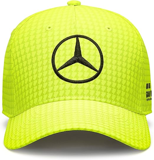 Mercedes-AMG Petronas Formula 1 Team Kids Special Edition Lewis Hamilton Col Baseball Cap Yellow 2023-RP Teamwear