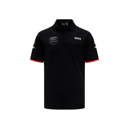 Porsche Formula E Men's Team Polo Black 2024-RP Teamwear