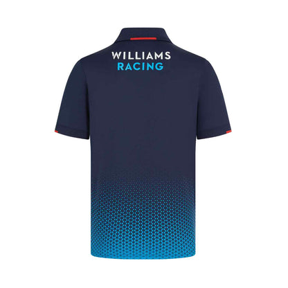 Williams Racing Men's Team Polo Navy 2024-RP Teamwear