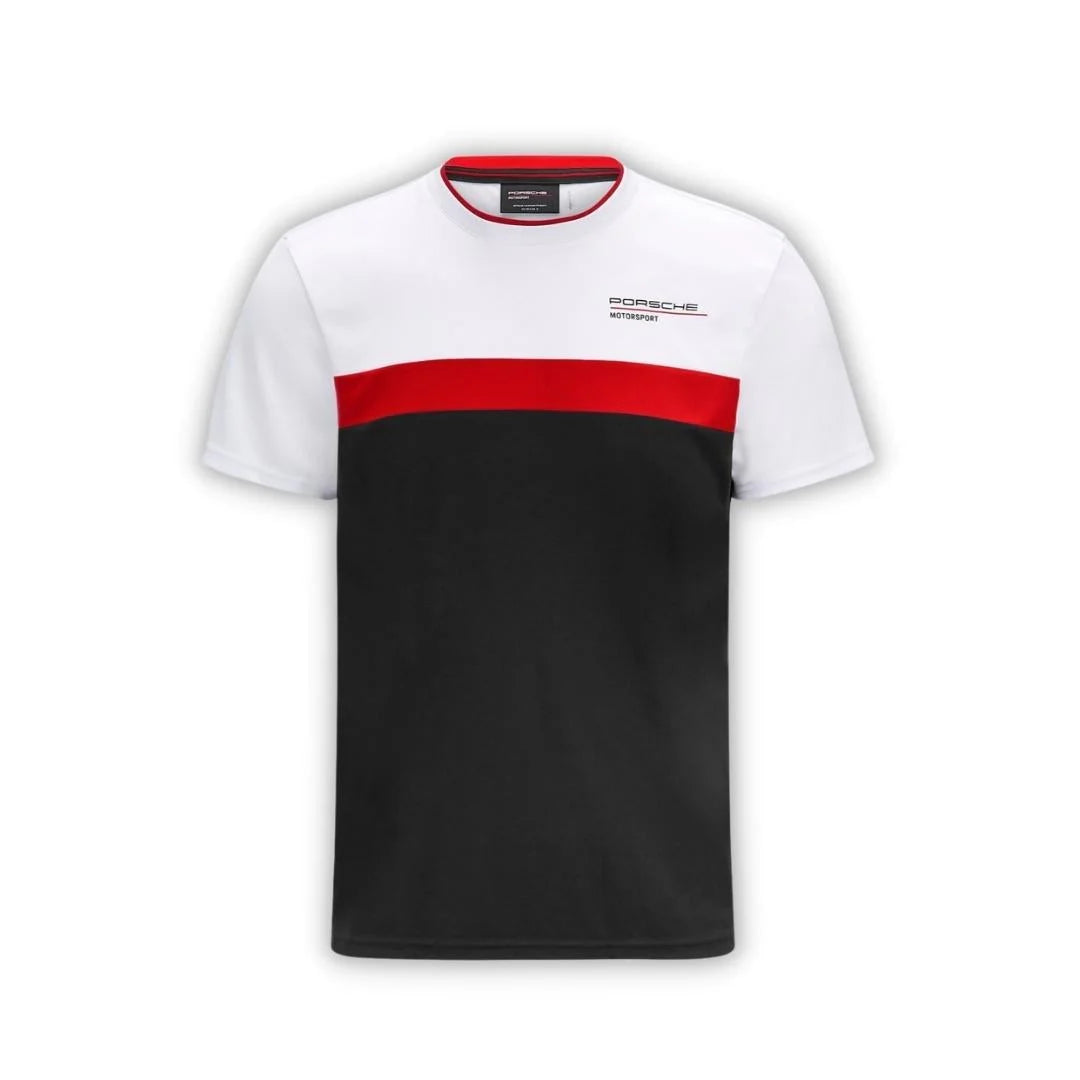 Porsche Motorsport Men's Color Black T-Shirt
