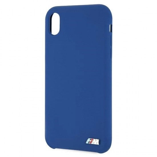 BMW iPhone XR Hard Case - Blue M Silicone