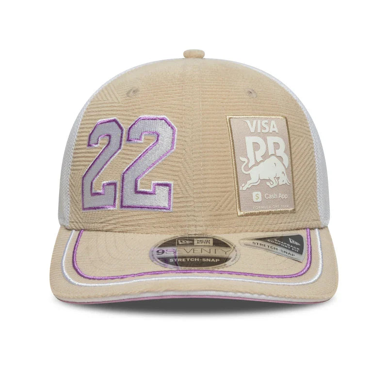 Rb Visa Cash App Special Edition Miami Yuki Tsunoda Stone Cap 2025-RP Teamwear