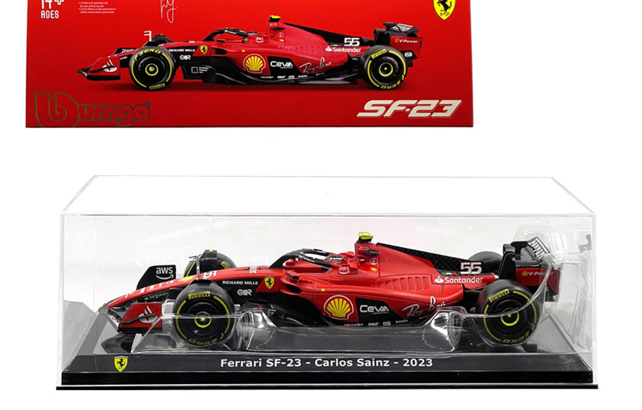 1:24 Scale Model | Ferrari Sf23 #55 Carlos Carlos Sainz