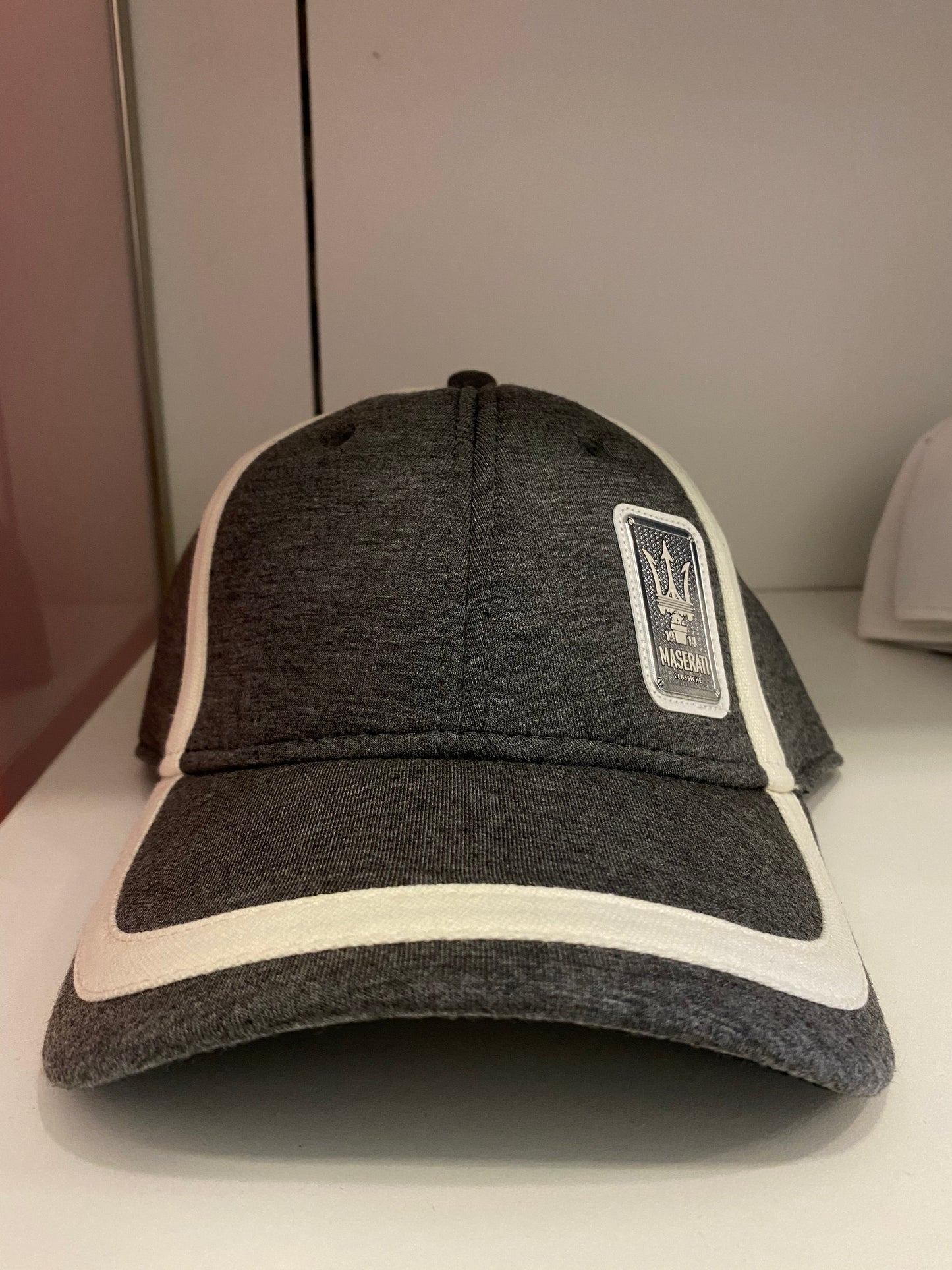 Maserati Cap Baseball Grey Melange