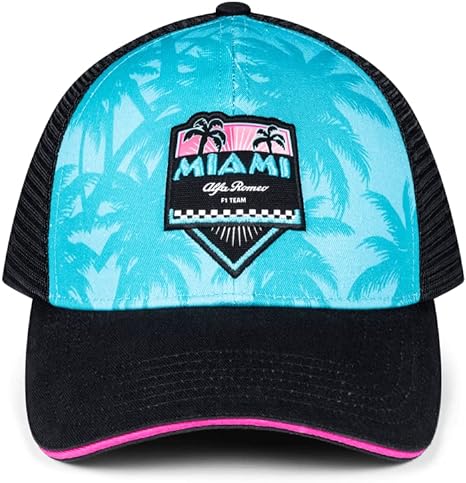 Alfa Romeo Special Edition Miami Gp Mesh Track Cap 2023