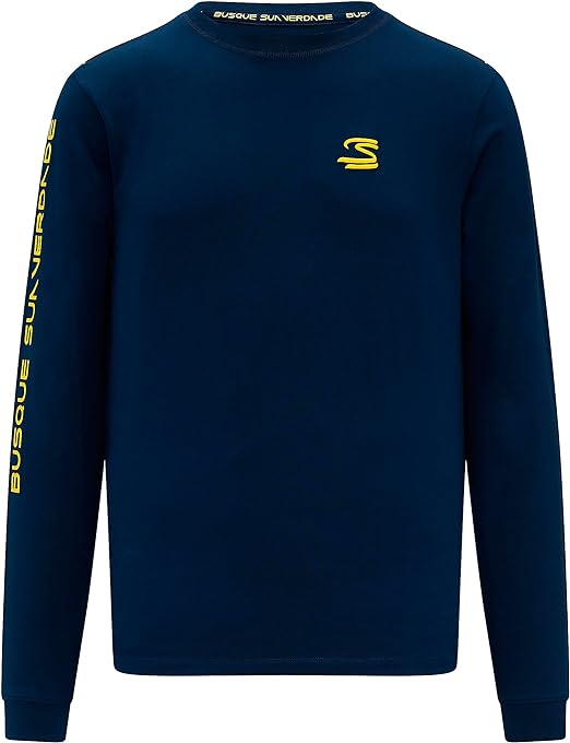 Ayrton Senna Seasonal Long Sleeve T-Shirt Navy Blue 2023-Fanwear