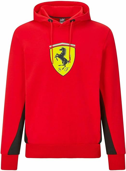 Scuderia Ferrari Puma Men's Hooded Sweat Red 2021-Fanwear