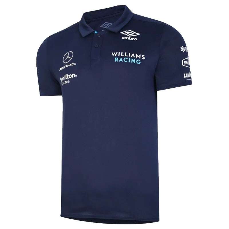 Williams F1 Team Polo Blue 2022-RP Teamwear