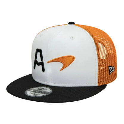 McLaren Arrow 9Fifty IndyCar Racing Trucker Cap Papaya 2024
