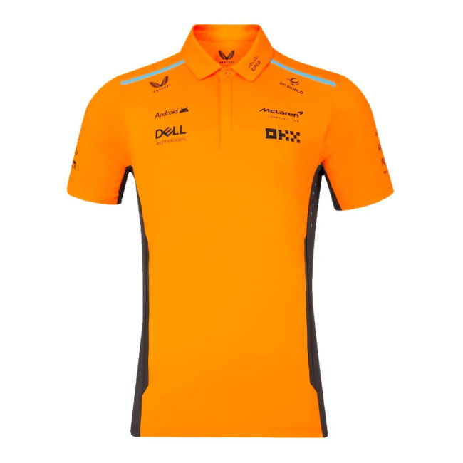 McLaren Kids Polo Shirt Team Autumn Glory Phantom 2024 - RP Teamwear