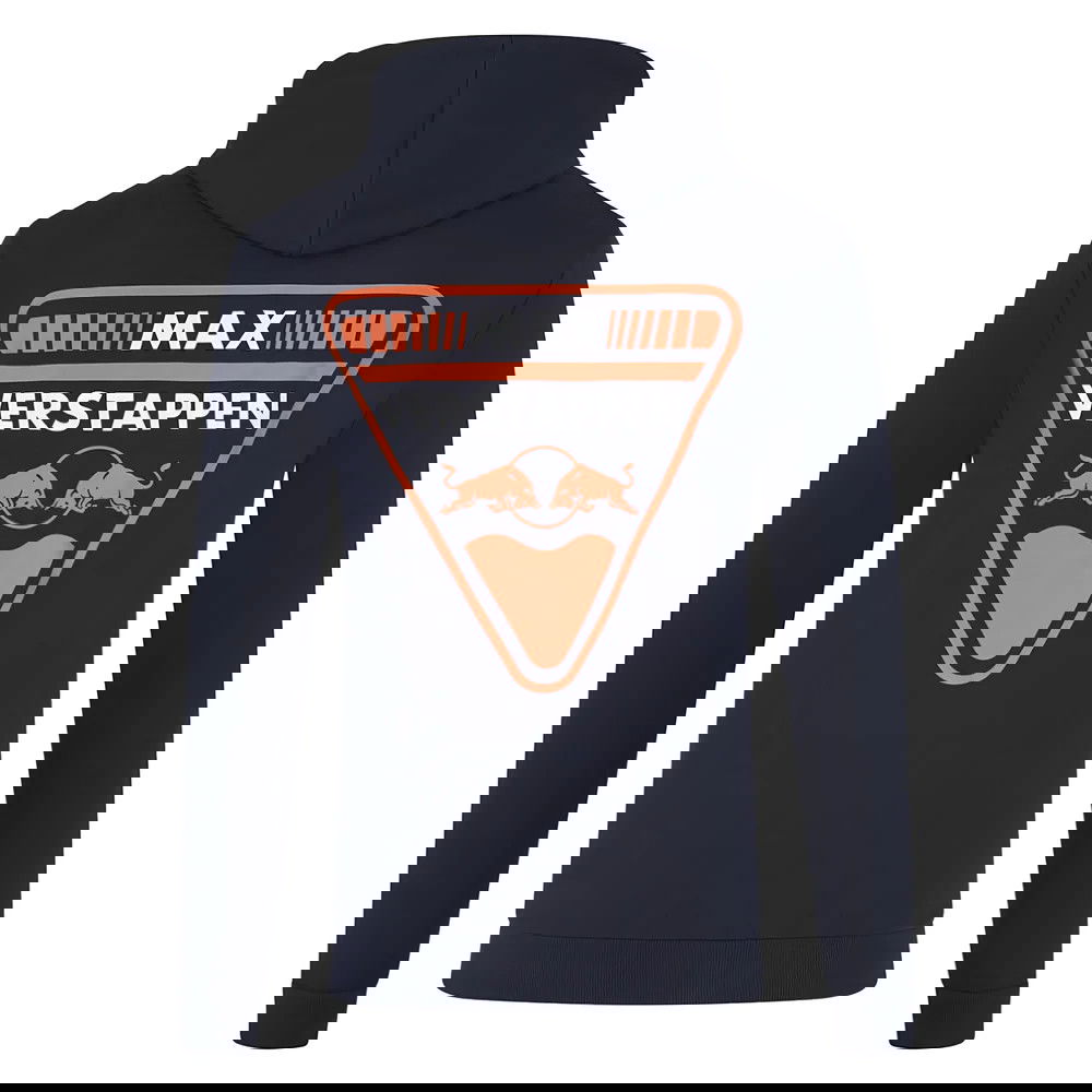 Red Bull Racing Men's Max Verstappen Crest Oh Hoodie Night Sky 2025-Fanwear