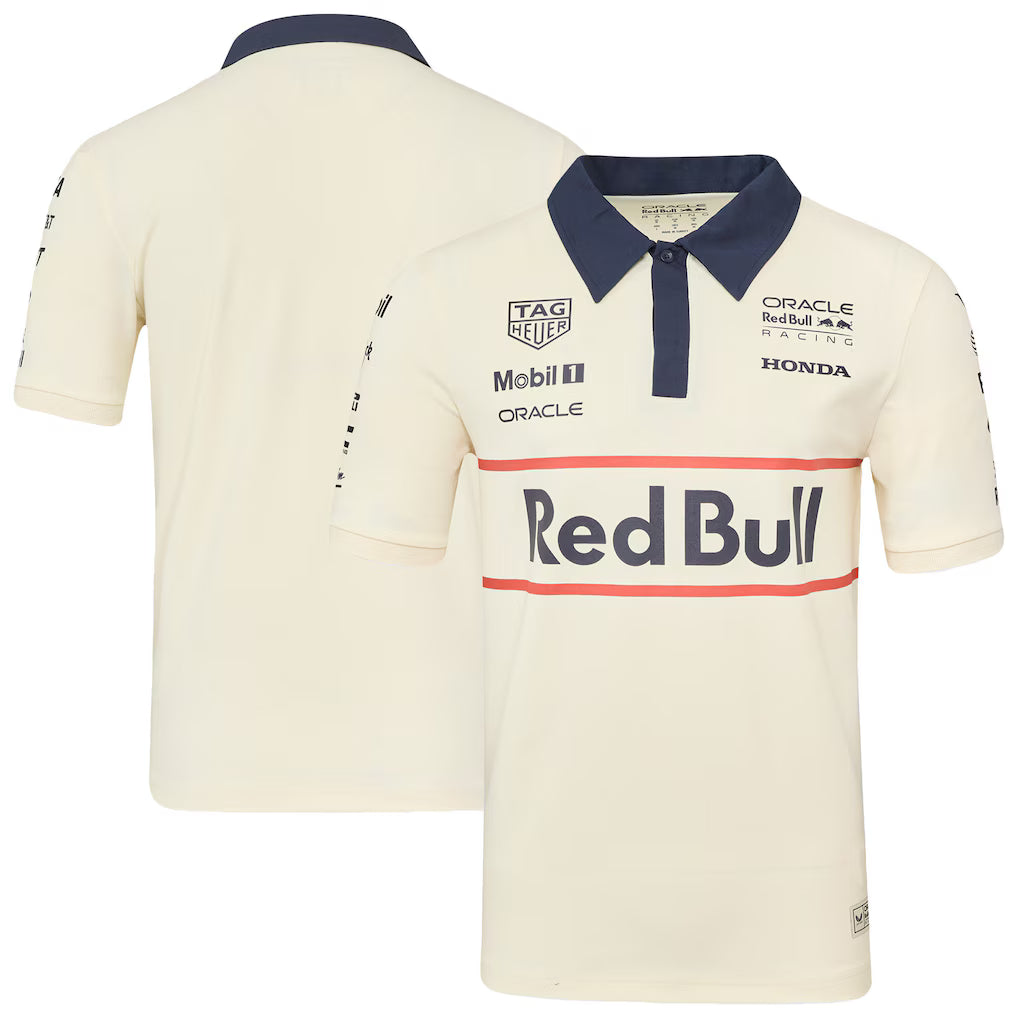 Red Bull Racing Men's Heritage Polo Egret 2025-RP Teamwear
