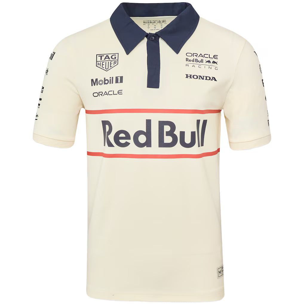 Red Bull Racing Men's Heritage Polo Egret 2025-RP Teamwear
