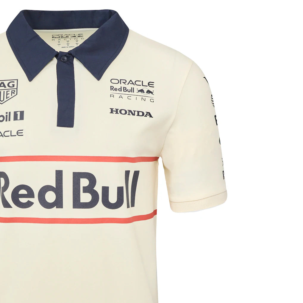 Red Bull Racing Men's Heritage Polo Egret 2025-RP Teamwear
