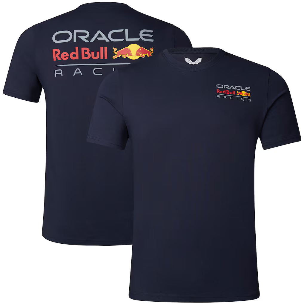 Red Bull Racing Core T-Shirt Full Colour Logo Night Sky 2023-Fanwear