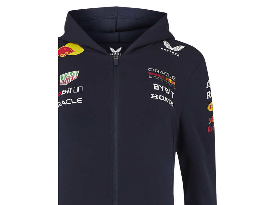 Red Bull Racing Women's Full Zip Hoodie 2024-RP Teamwear
