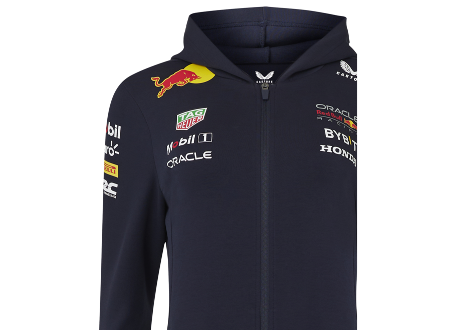 Red Bull Racing Women's Full Zip Hoodie 2024-RP Teamwear