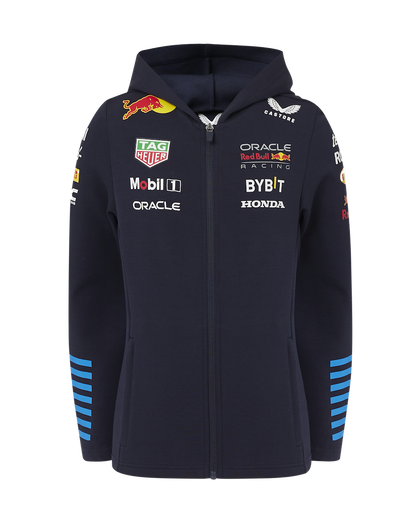 Red Bull Racing Kids Full Zip Hoodie 2024-RP Teamwear