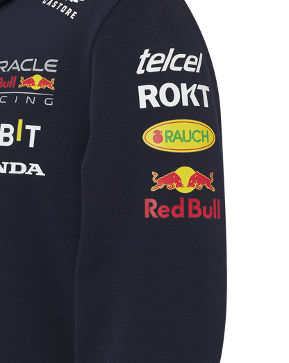Red Bull Racing Kids Full Zip Hoodie 2024-RP Teamwear