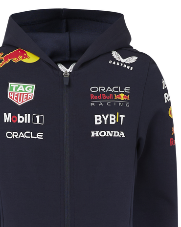 Red Bull Racing Kids Full Zip Hoodie 2024-RP Teamwear