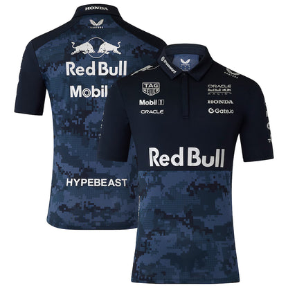 Red Bull Racing Hypebeast Track Polo Night Sky 2025-RP Teamwear