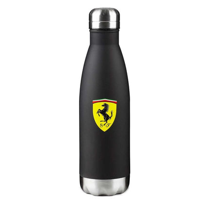 Scuderia Ferrari Stainless Steel Water Bottle Black 2019 - Fanwear