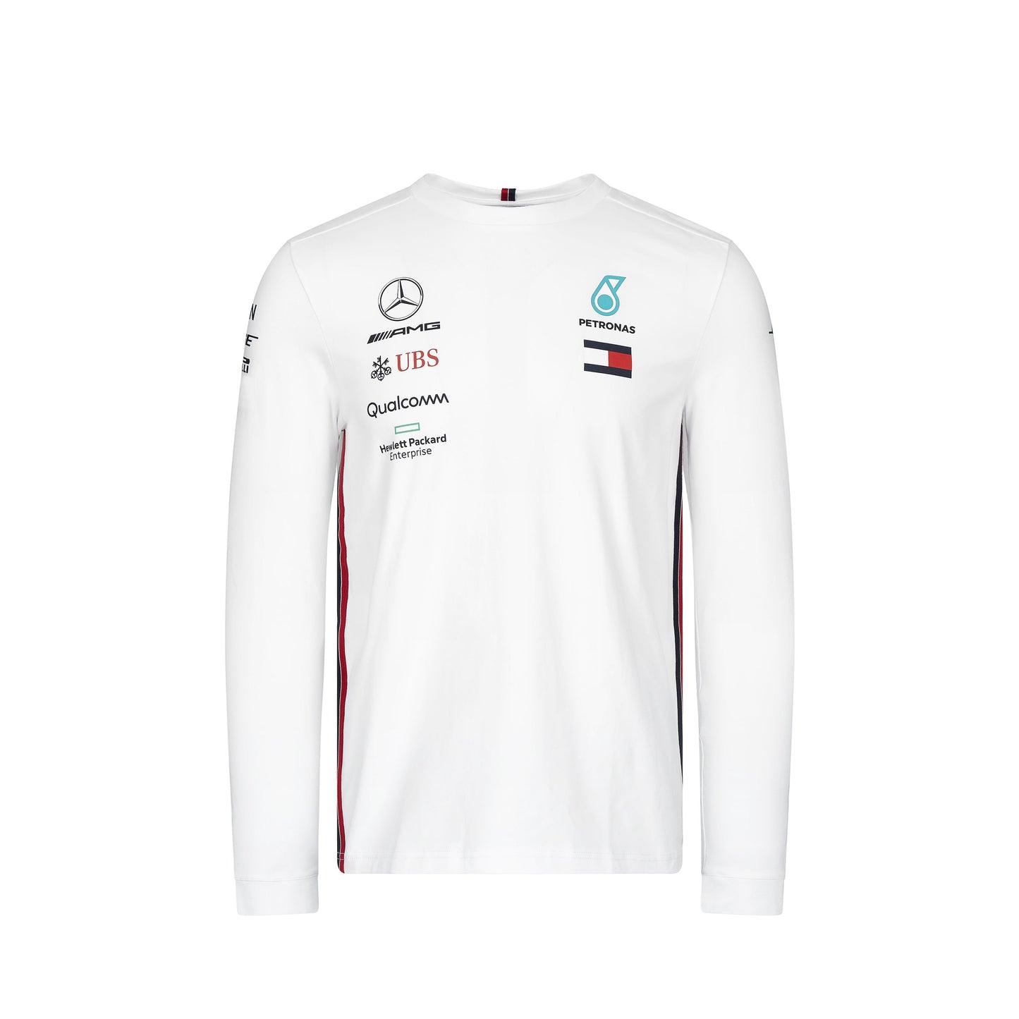 Mercedes-AMG Petronas Motorsport Mens Lance Stroll Driver T-Shirt White 2019 - Rp Teamwear